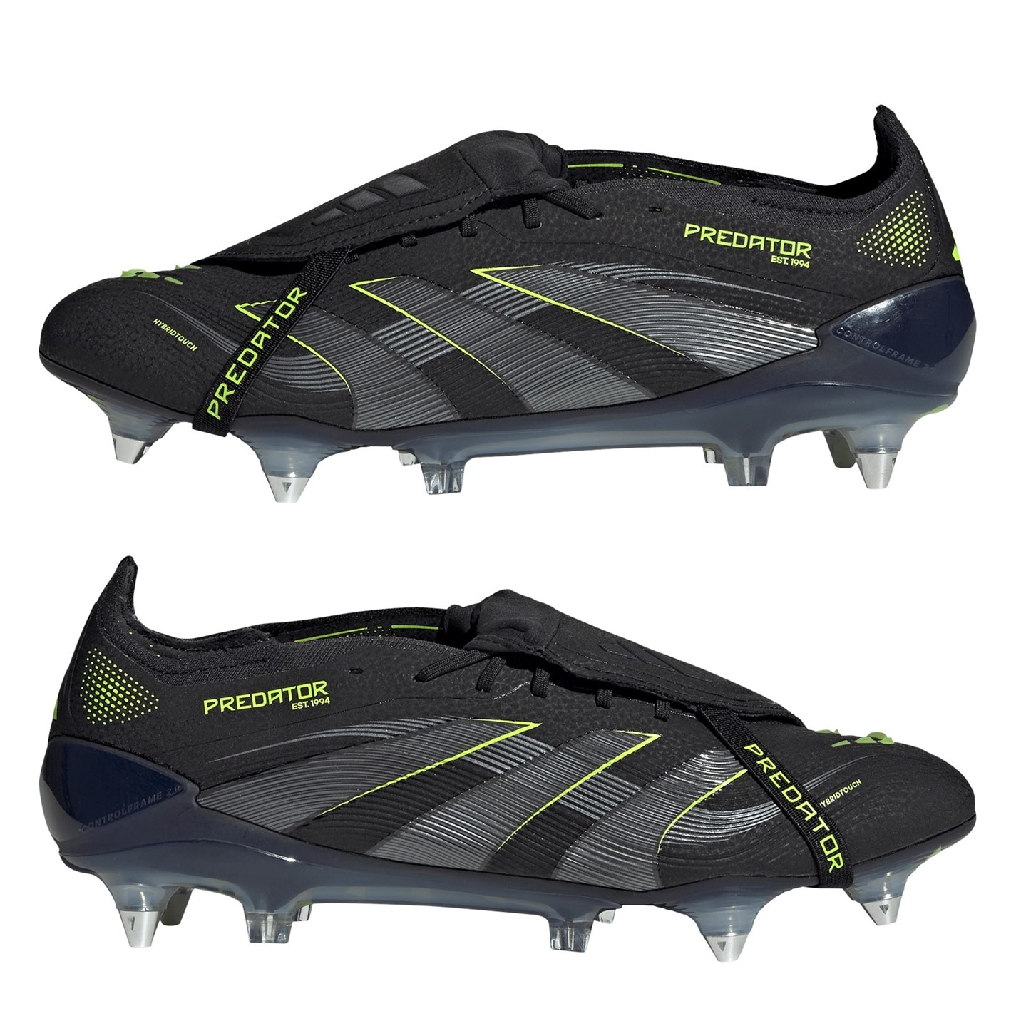 adidas Predator Elite Fold-Over Tongue Adults Soft Ground Football Boots - 9