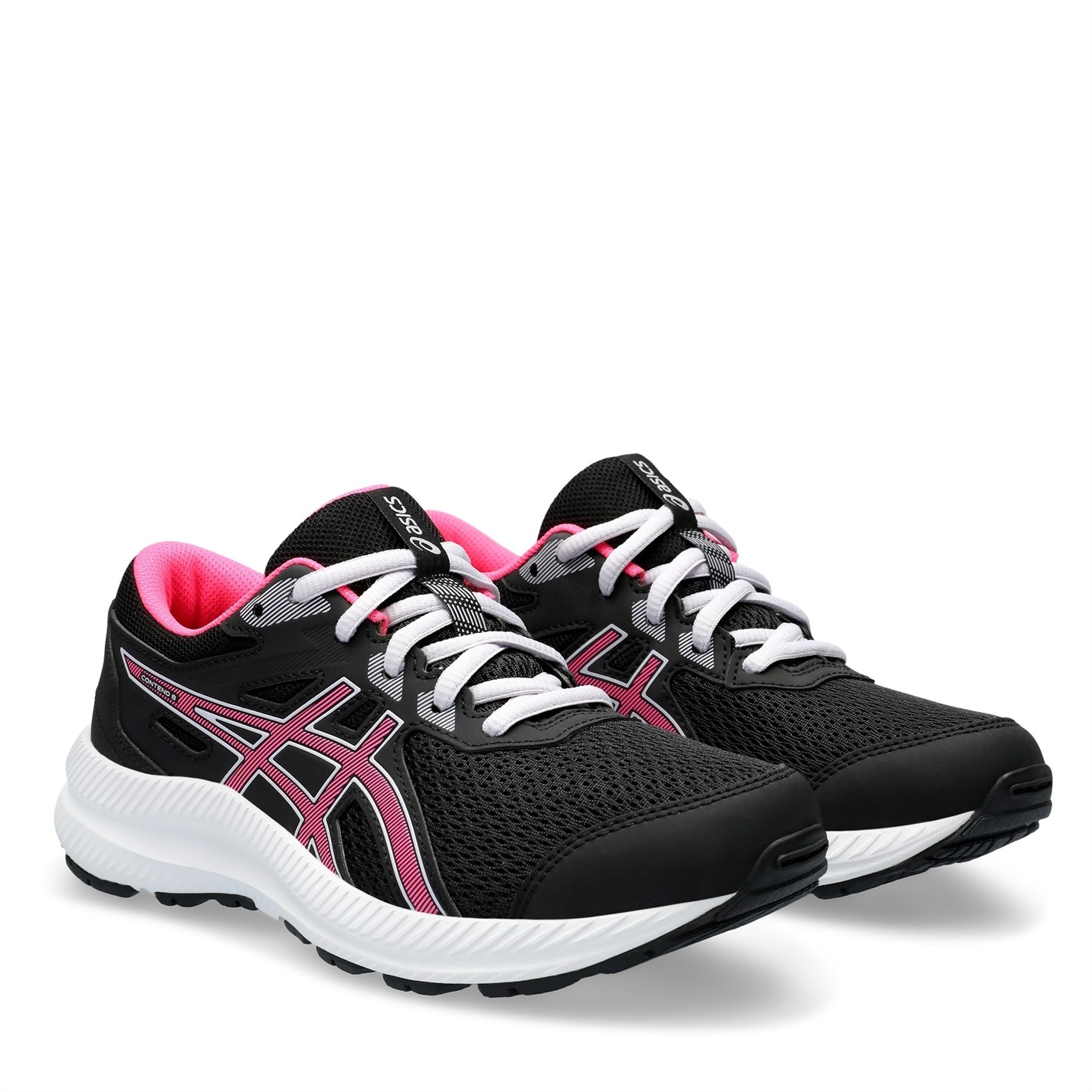 Tenisky Asics Black 3448441 Contend 8 GS Jnr Running Shoes - 4