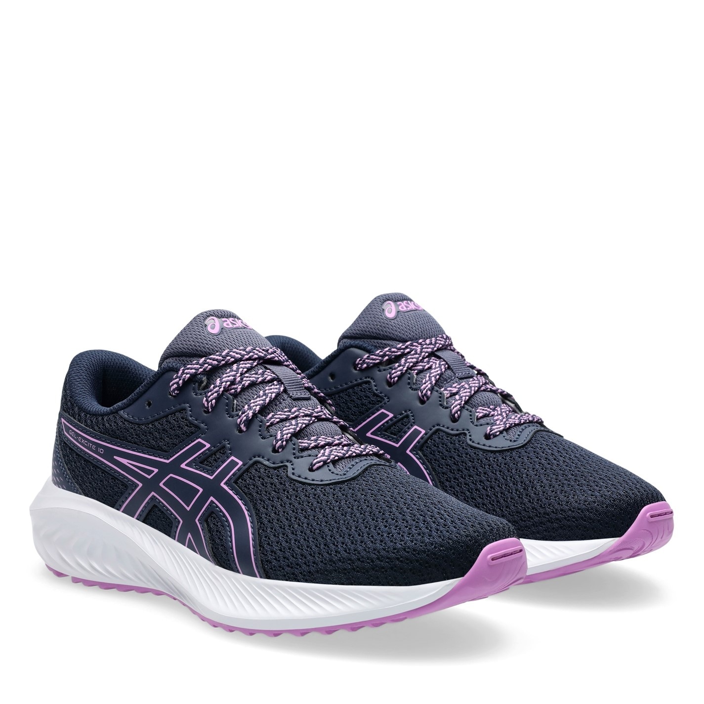 Boty Asics Blue 4570409 Gel Excite 10 Grade School Running Shoes Juniors - 4