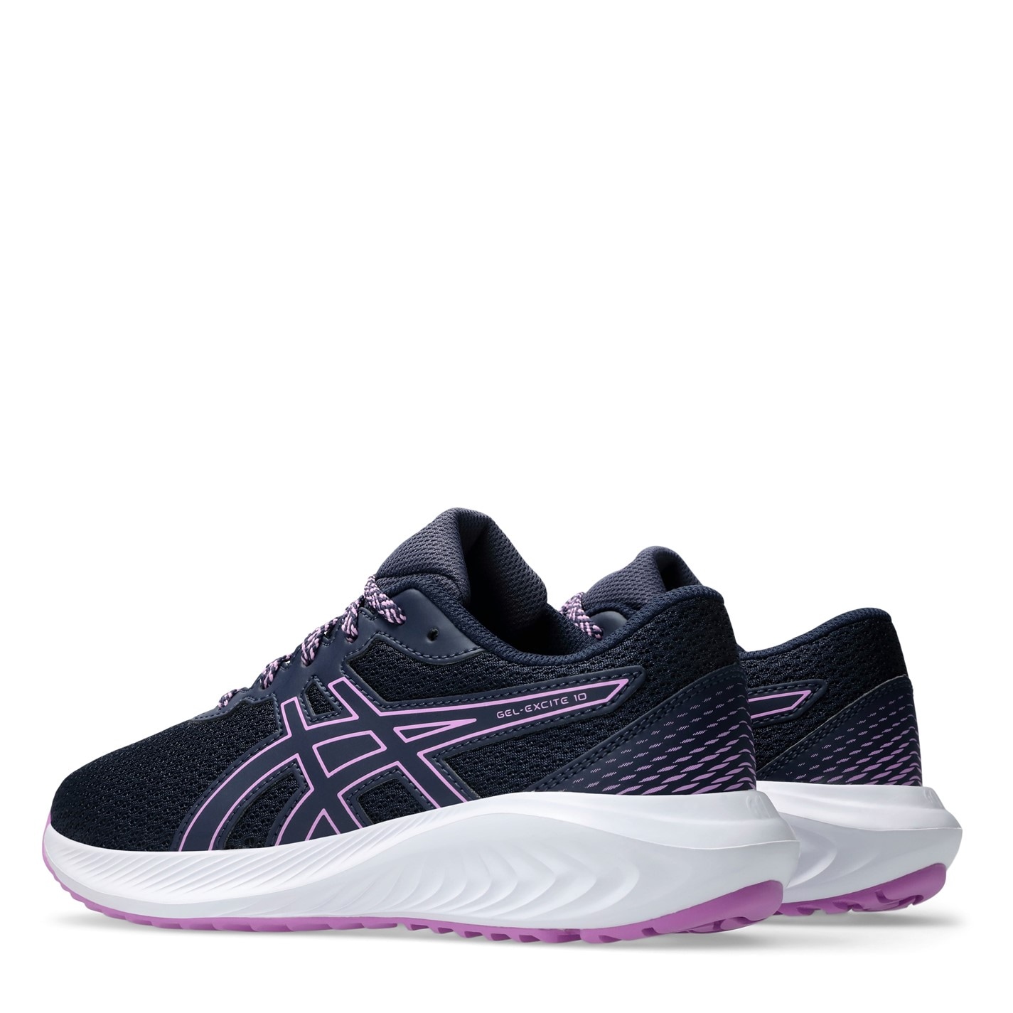 Boty Asics Blue 4570409 Gel Excite 10 Grade School Running Shoes Juniors - 5