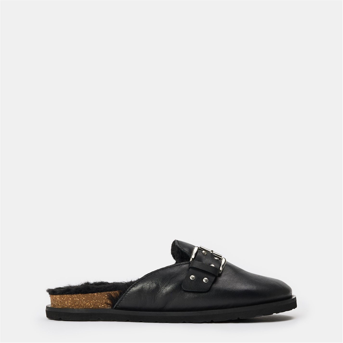 Steve Madden Black Lthr 1603087