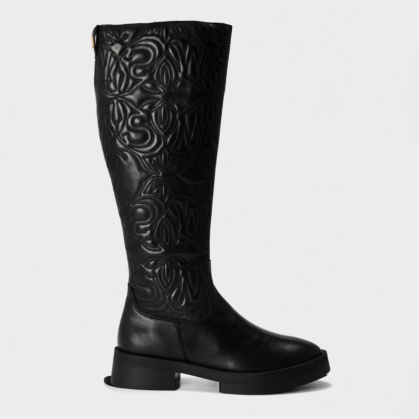 Steve Madden Black Lthr 4318133