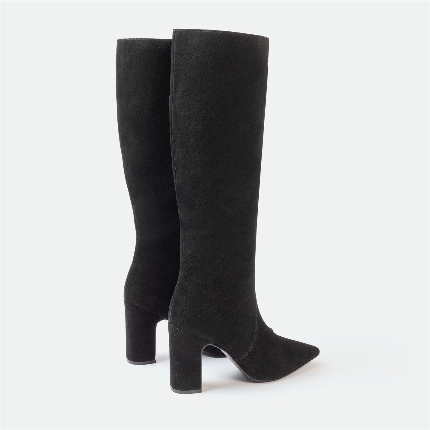 I Saw It First Saw It First Knee-High Suede Boots Woman - 4