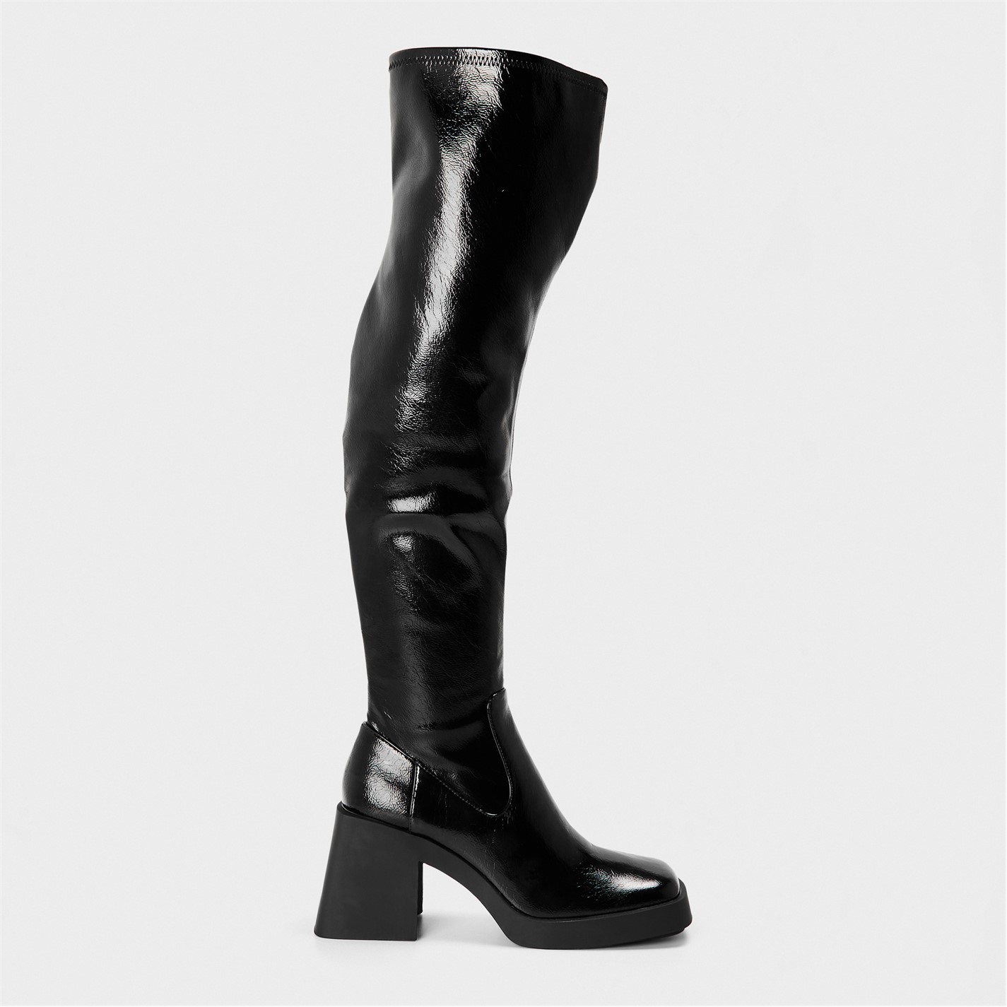 Topánky Steve Madden Black Patent 9629940