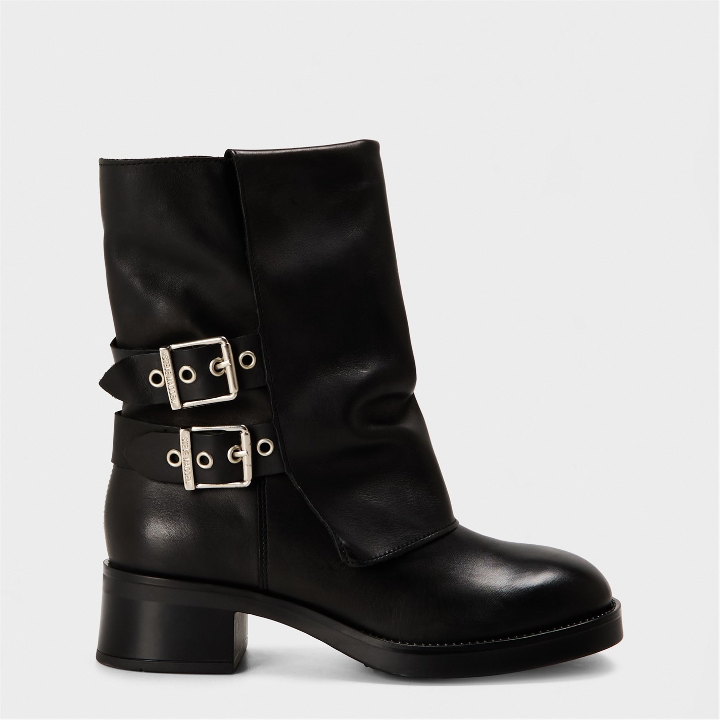 Topánky Steve Madden Black Lthr 1464582