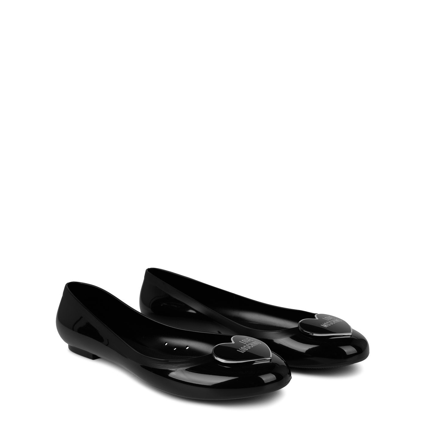 LOVE MOSCHINO Jelly Ballet Pumps - 4