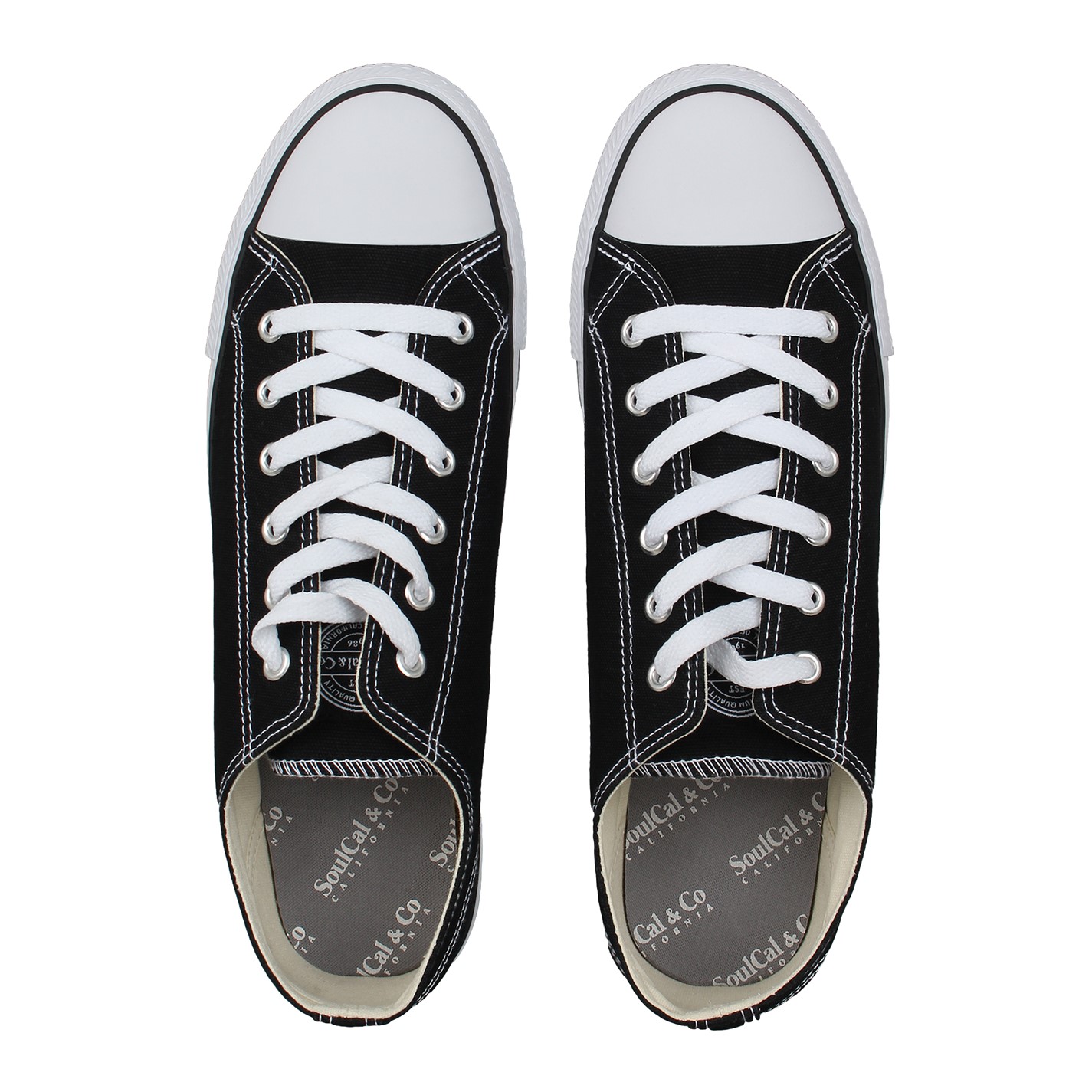 SoulCal Canvas Low Mens Trainers - 5