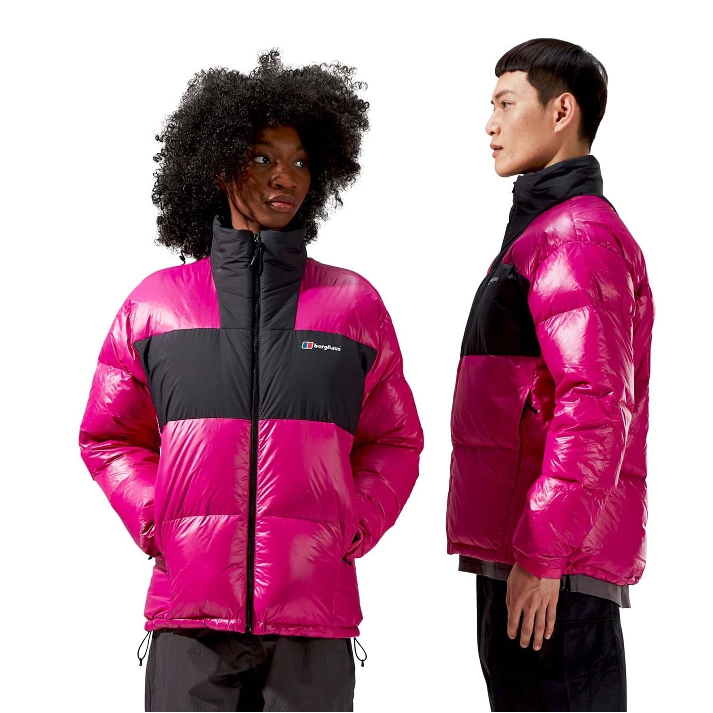 Dámska bunda Berghaus Pink black 6779965