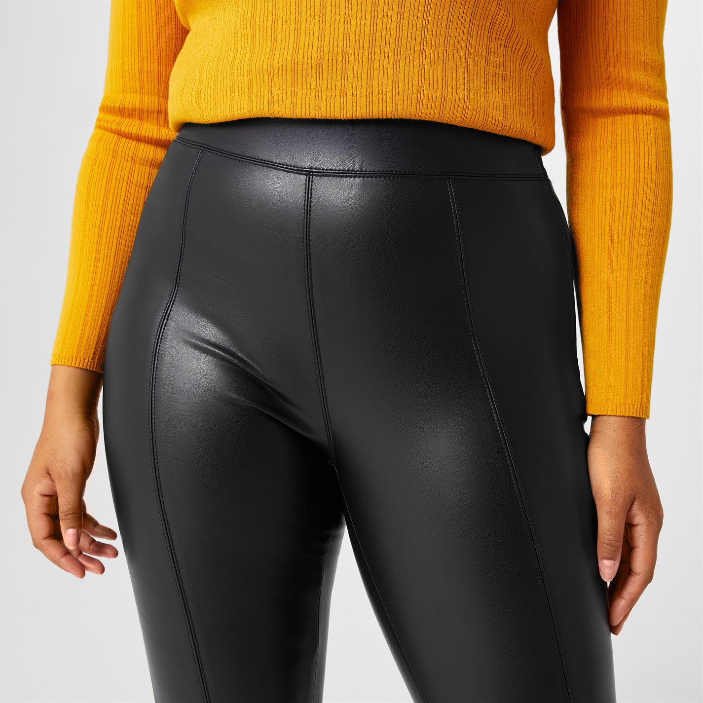 Biba Biba pu stretch legging - 3