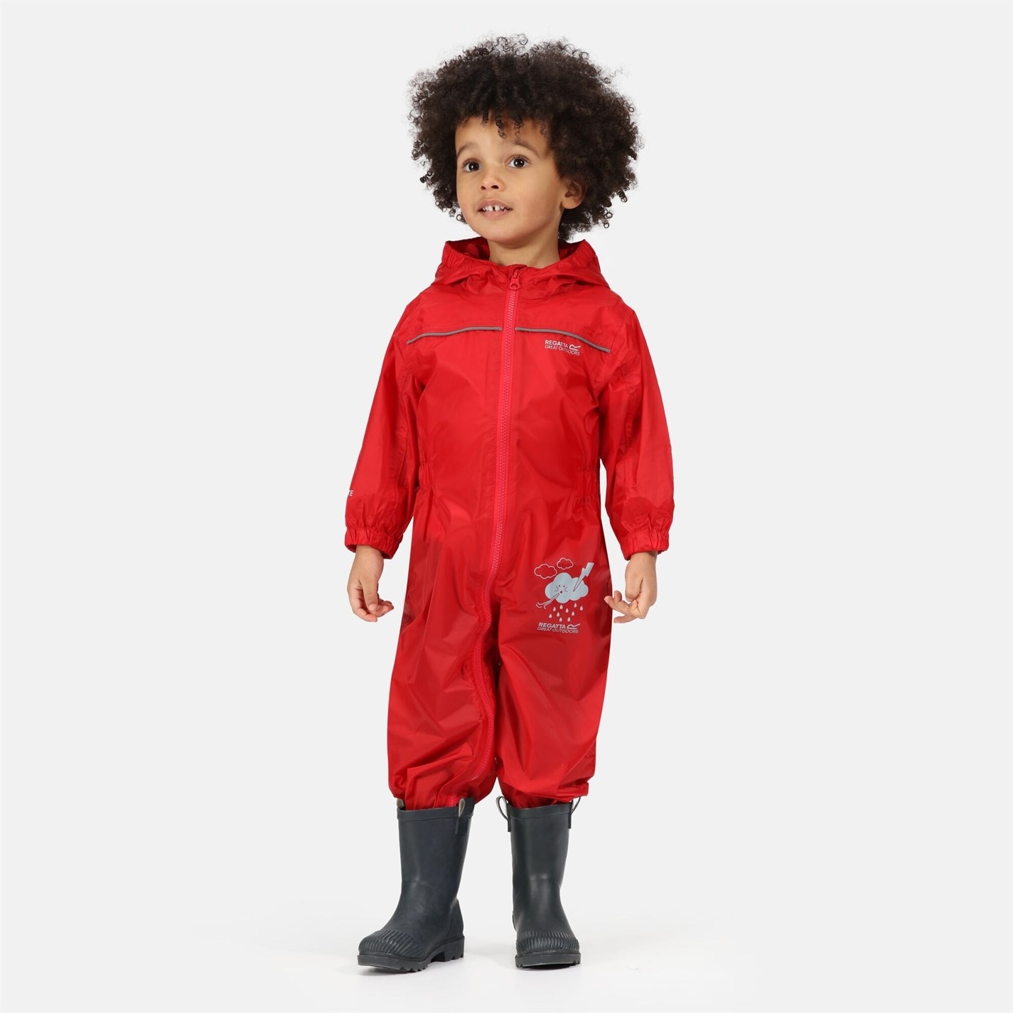Regatta Little Adventurers Puddle IV Waterproof Suit - 3