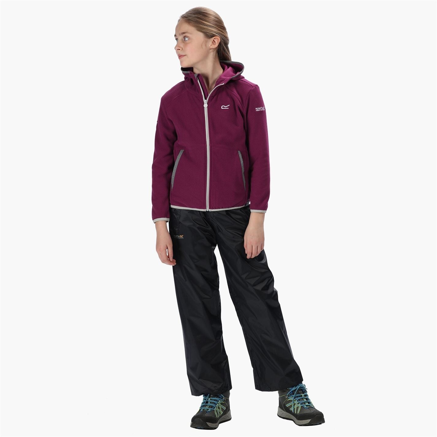 Regatta Kids Pack It Waterproof Overtrousers - 2