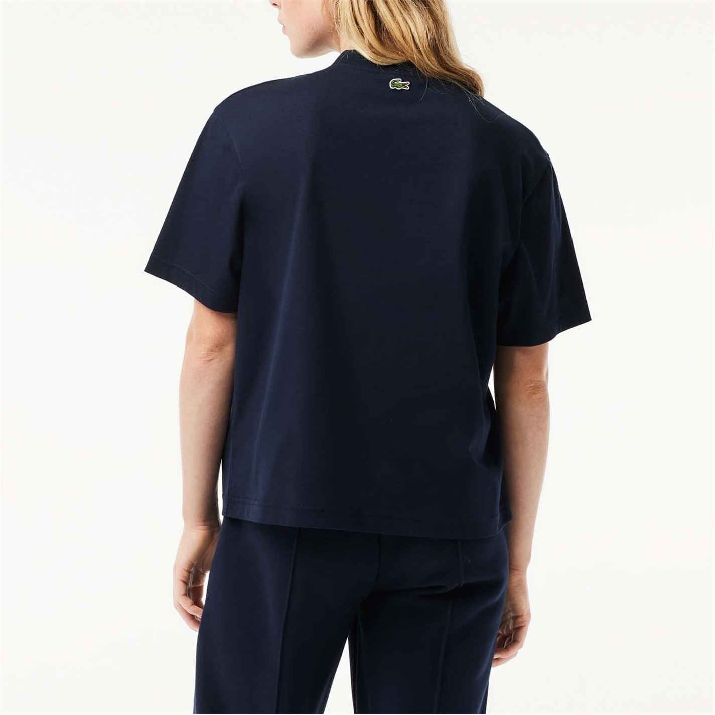 Lacoste Oversized Cotton Tennis Embroidery T-Shirt - 3