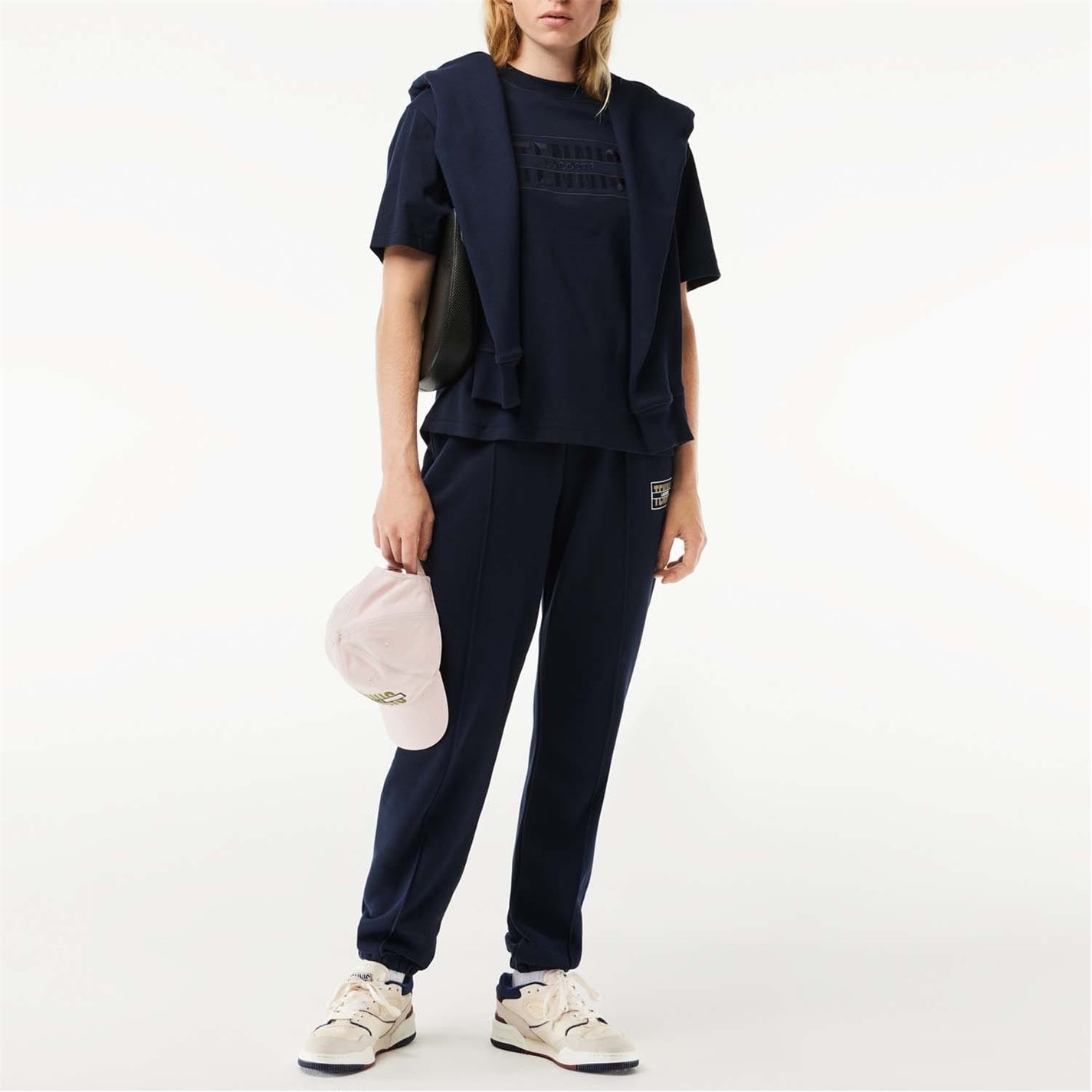 Lacoste Oversized Cotton Tennis Embroidery T-Shirt - 5