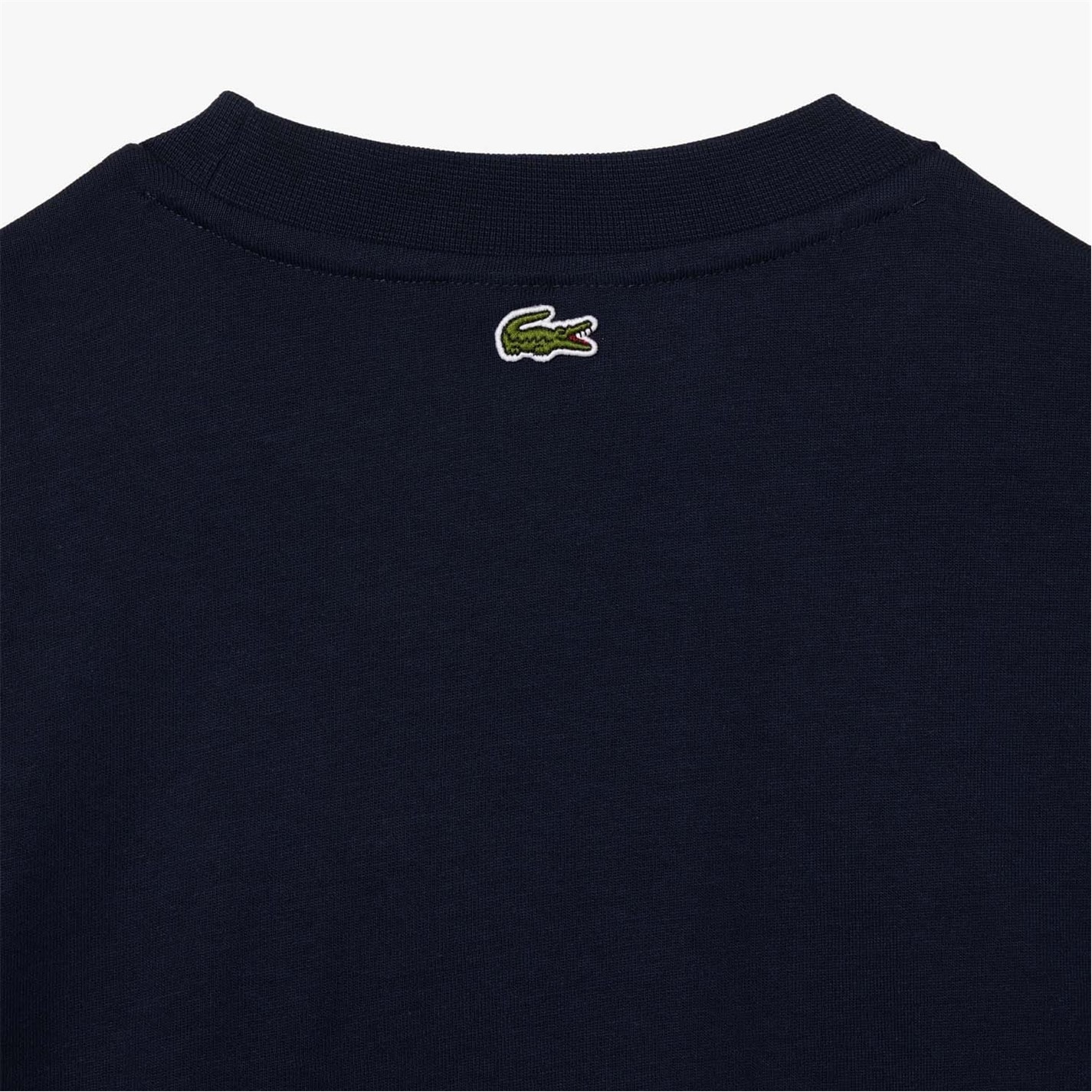 Lacoste Oversized Cotton Tennis Embroidery T-Shirt - 6