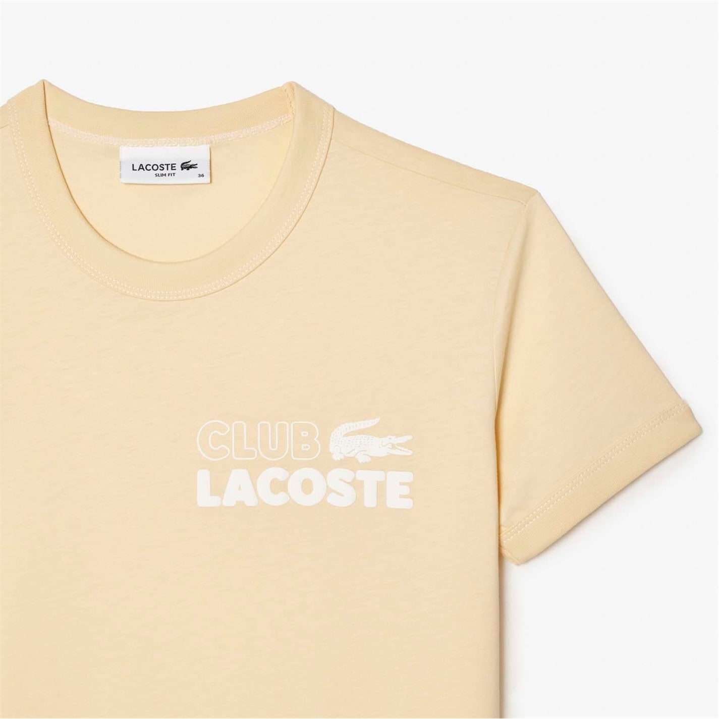 Lacoste Slim Fit Organic Cotton Jersey T-Shirt - 5