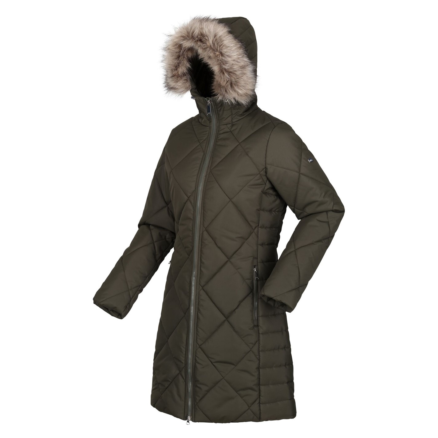 Dámska bunda Regatta Dark Khaki 2871352