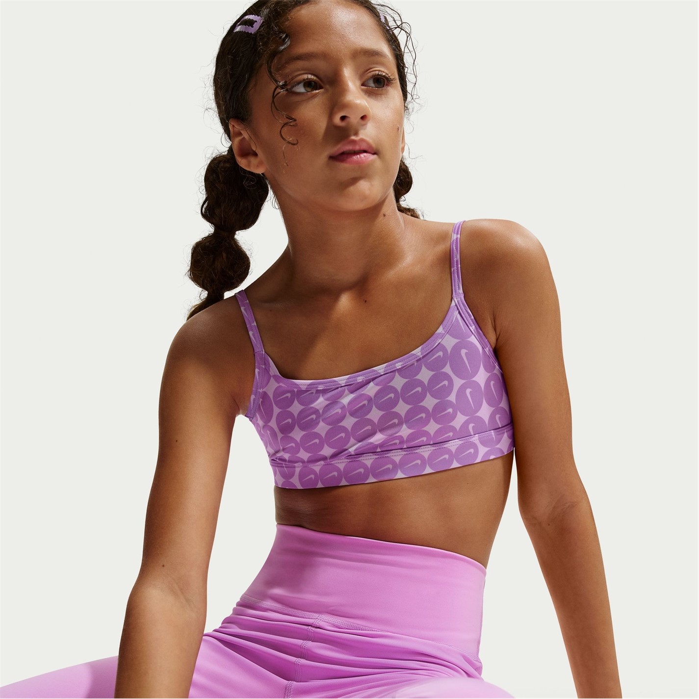Sportovní podprsenka Nike Rush Fuchsia 1386507
