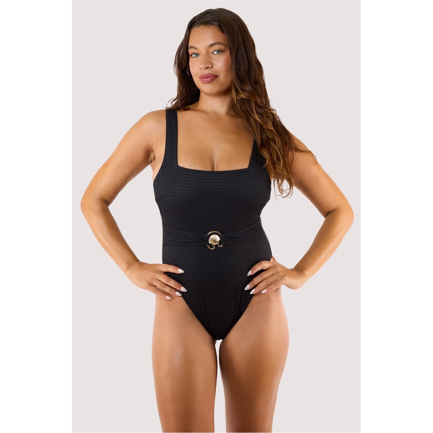 Plavky Wolf and Whistle Black 5723700