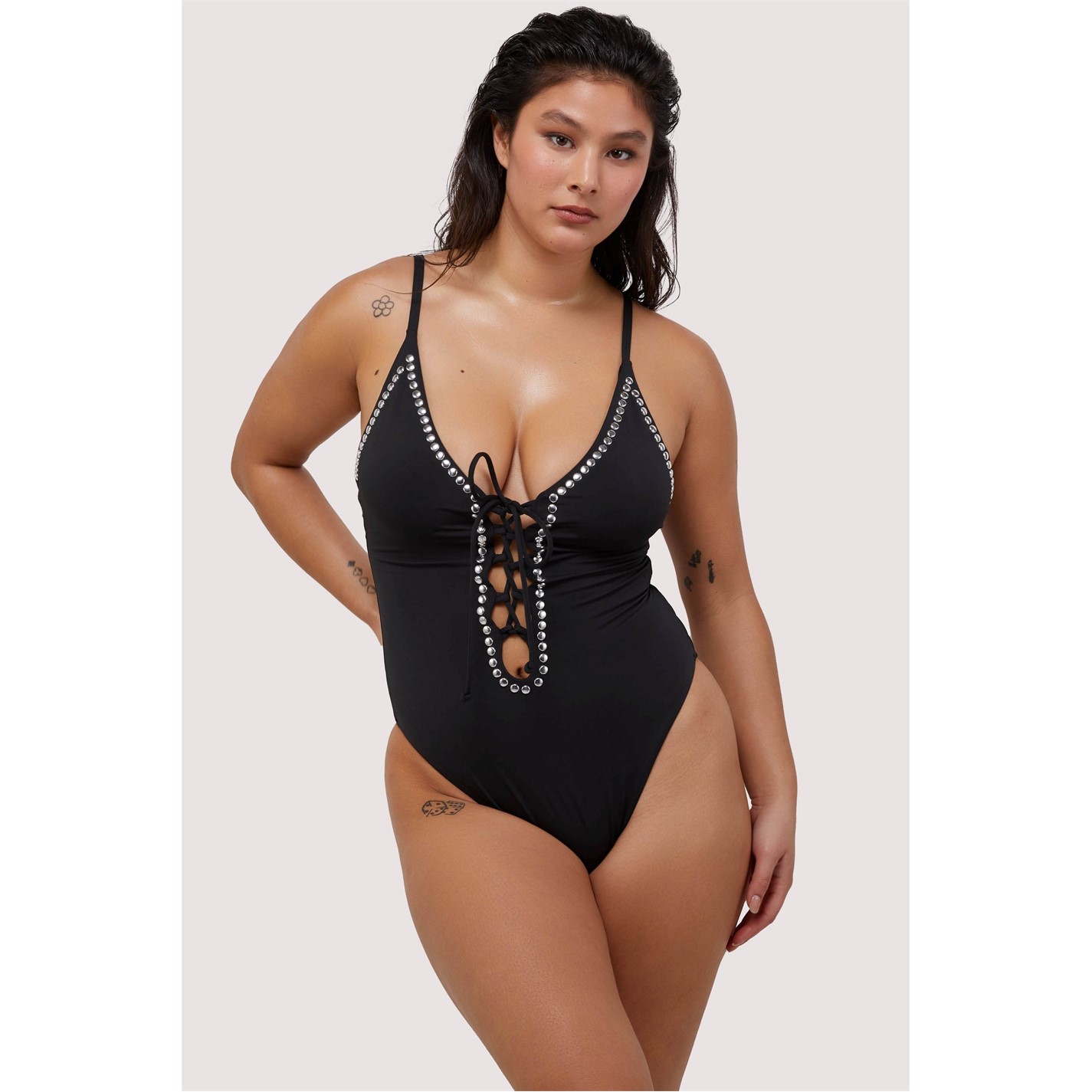 Plavky Wolf and Whistle Black 8564262