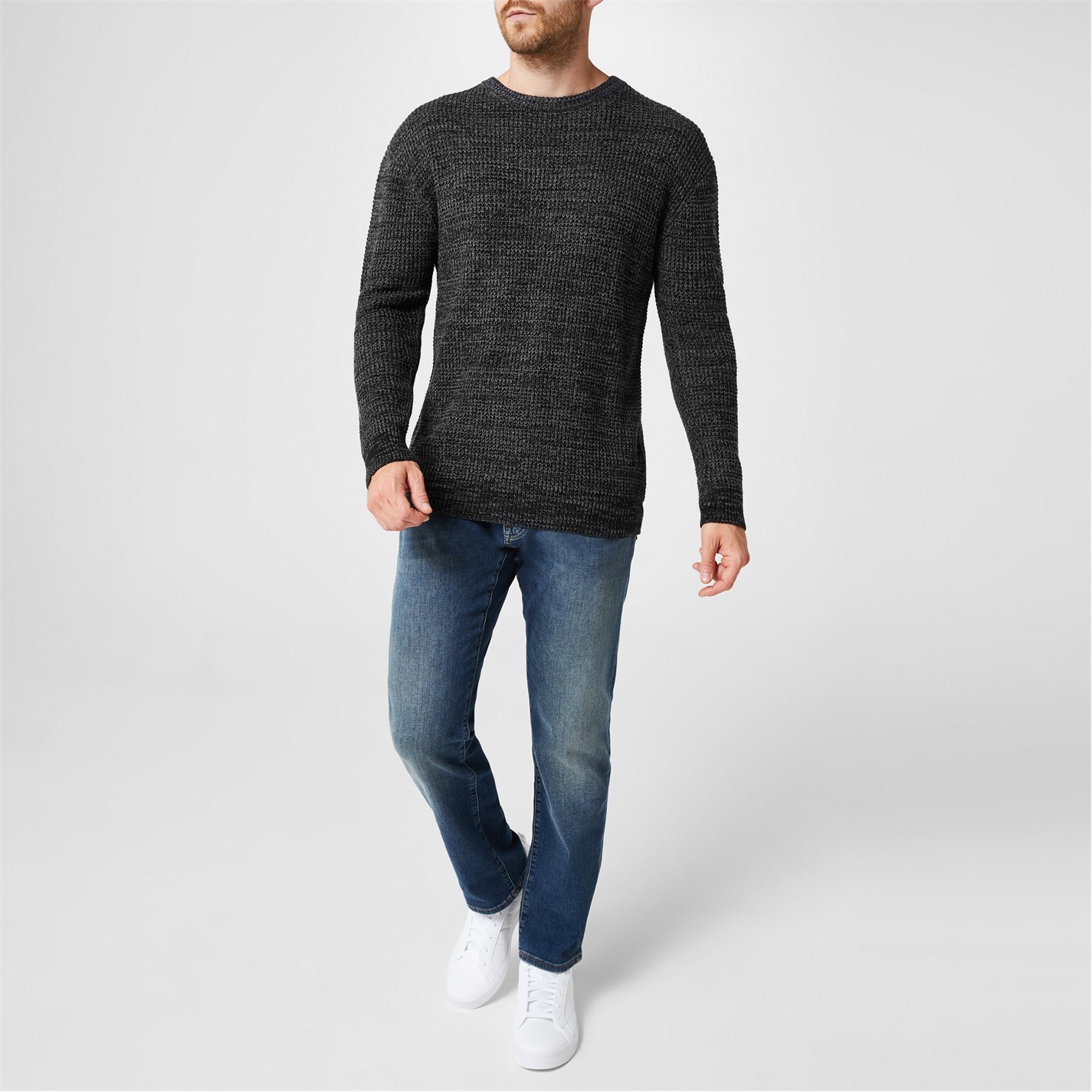 Firetrap Classic Crew Neck Knitwear - 2