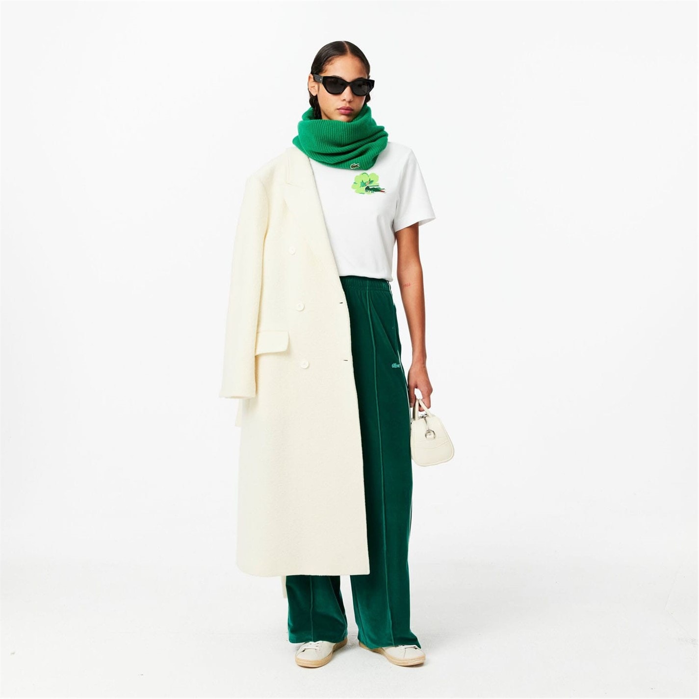 Lacoste Floral Print Cotton T-Shirt - 3