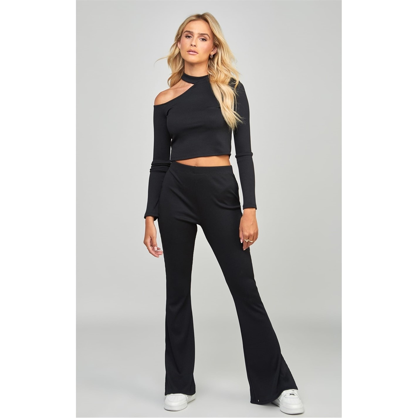 SikSilk Ribbed Long Sleeve Top - 2