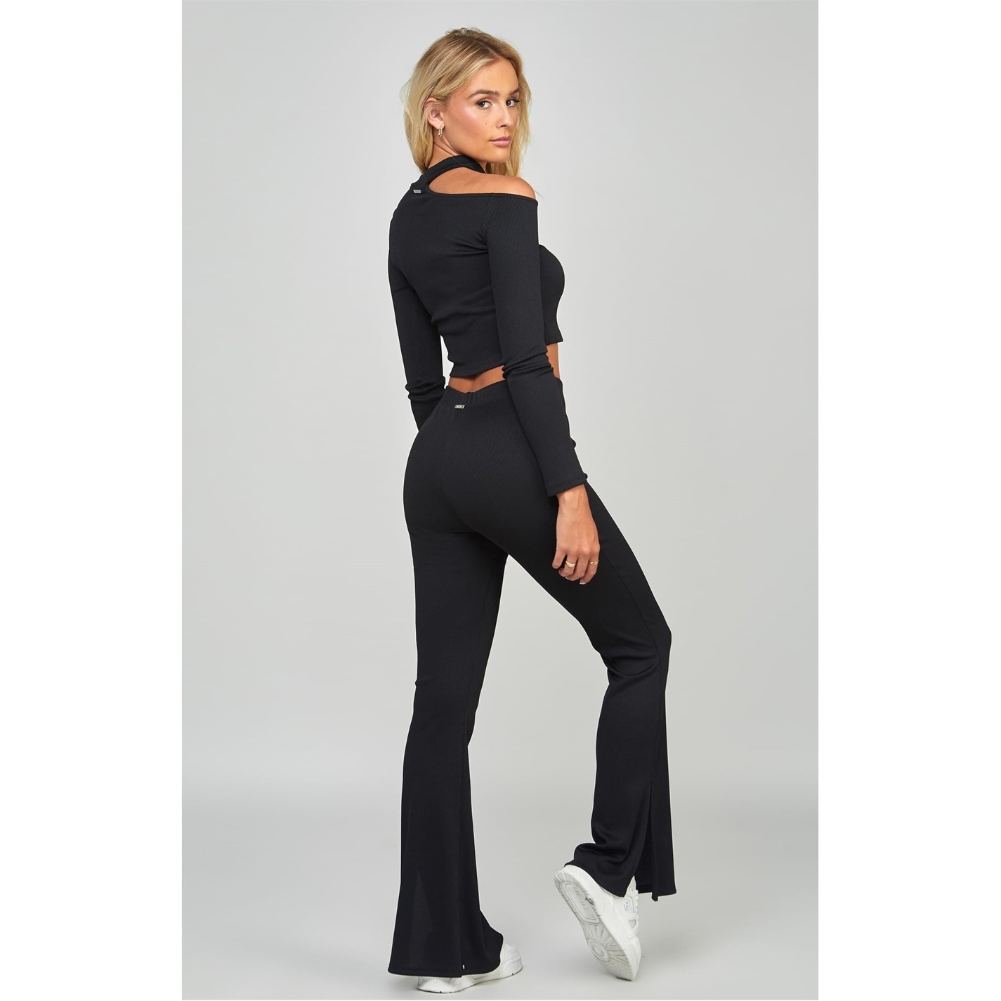 SikSilk Ribbed Long Sleeve Top - 5