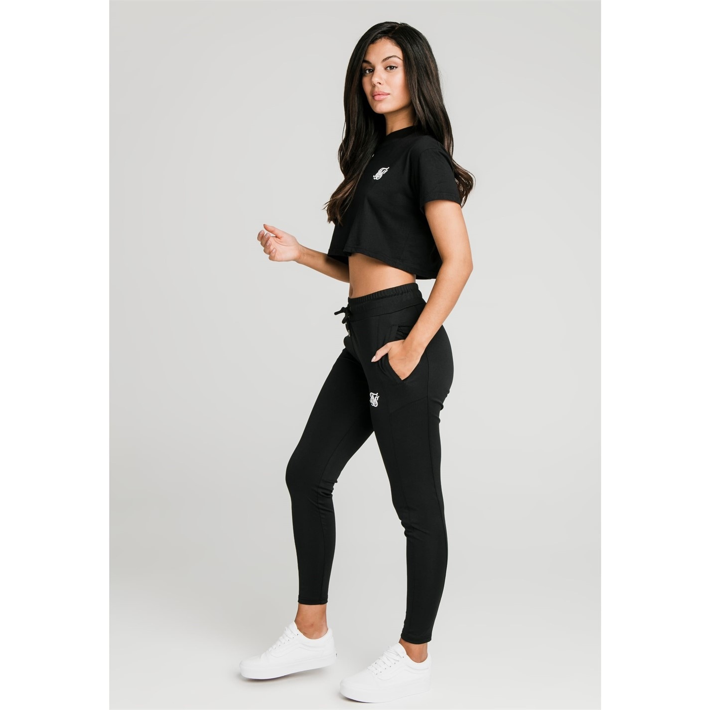 SikSilk Essentials Retro Box-Fit Cropped T-Shirt - 4