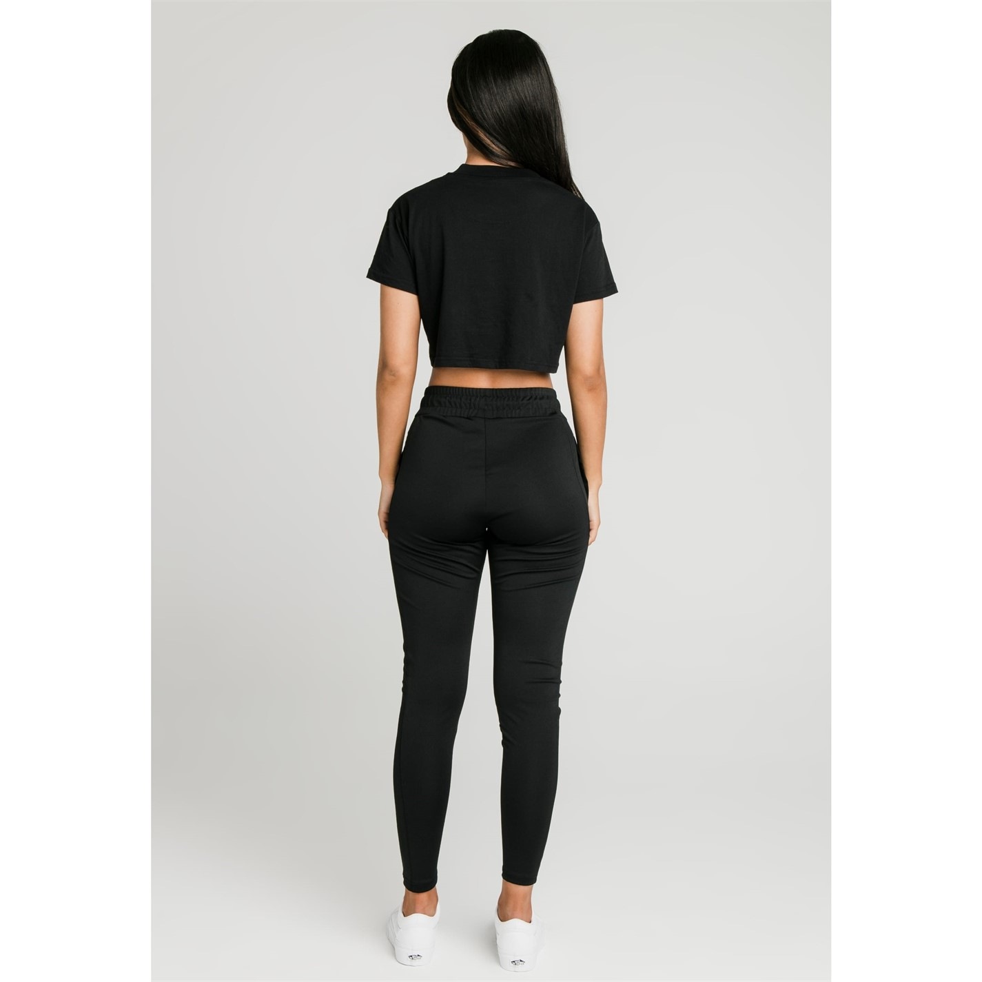 SikSilk Essentials Retro Box-Fit Cropped T-Shirt - 5