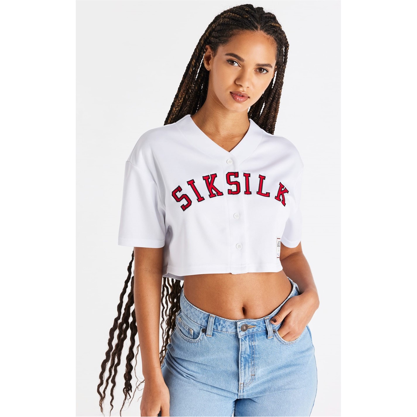 Tričko SikSilk White 4219920