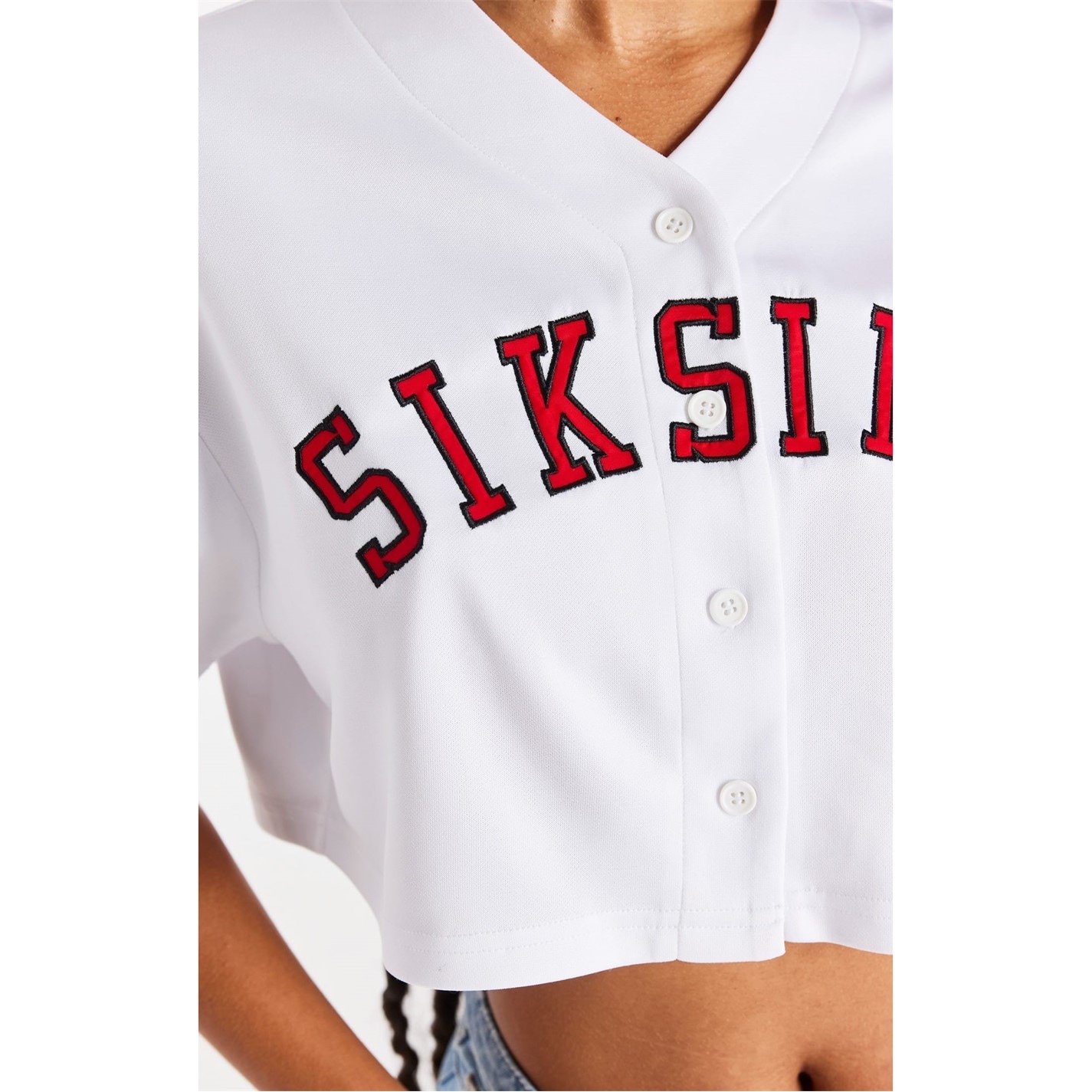 SikSilk Baseball Cropped Jersey - 2