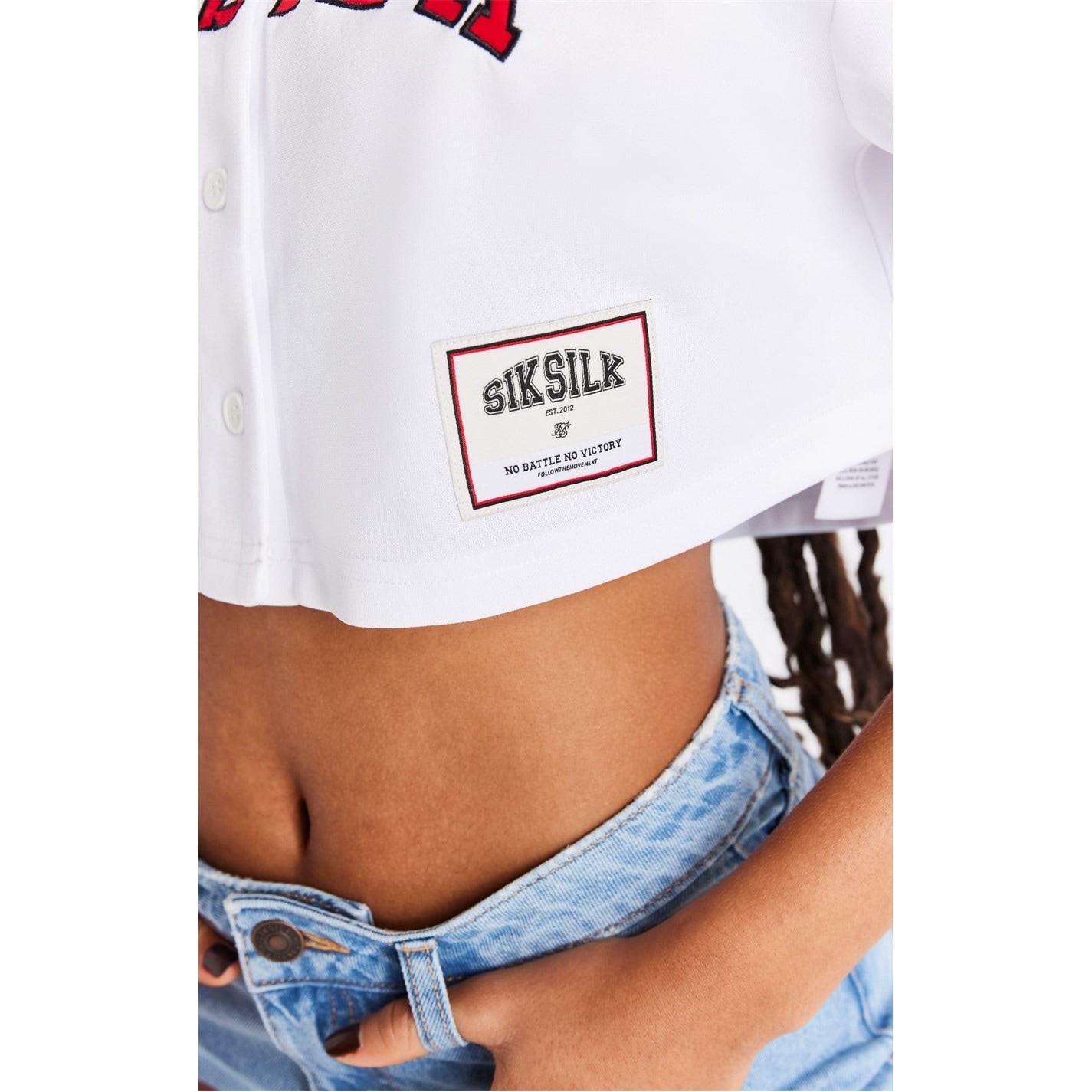 SikSilk Baseball Cropped Jersey - 6
