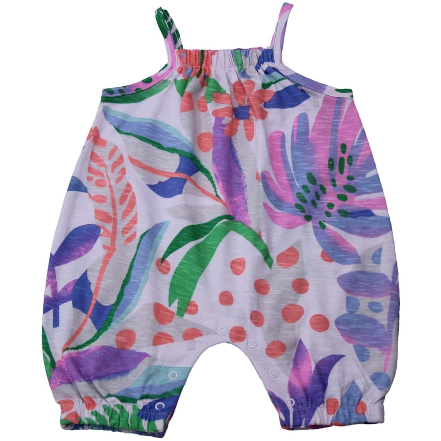 Hello World Sleeveless Romper - 2