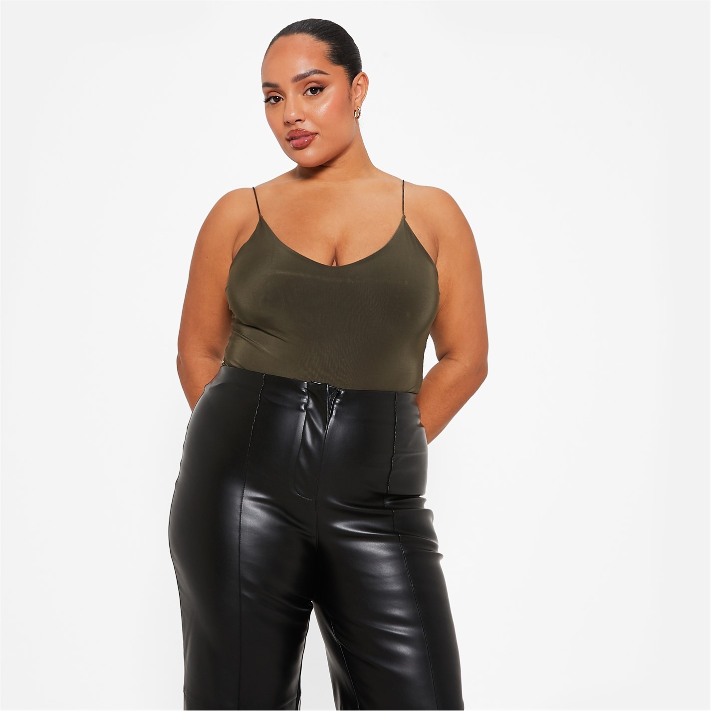 Tričko I Saw It First Khaki 3905325