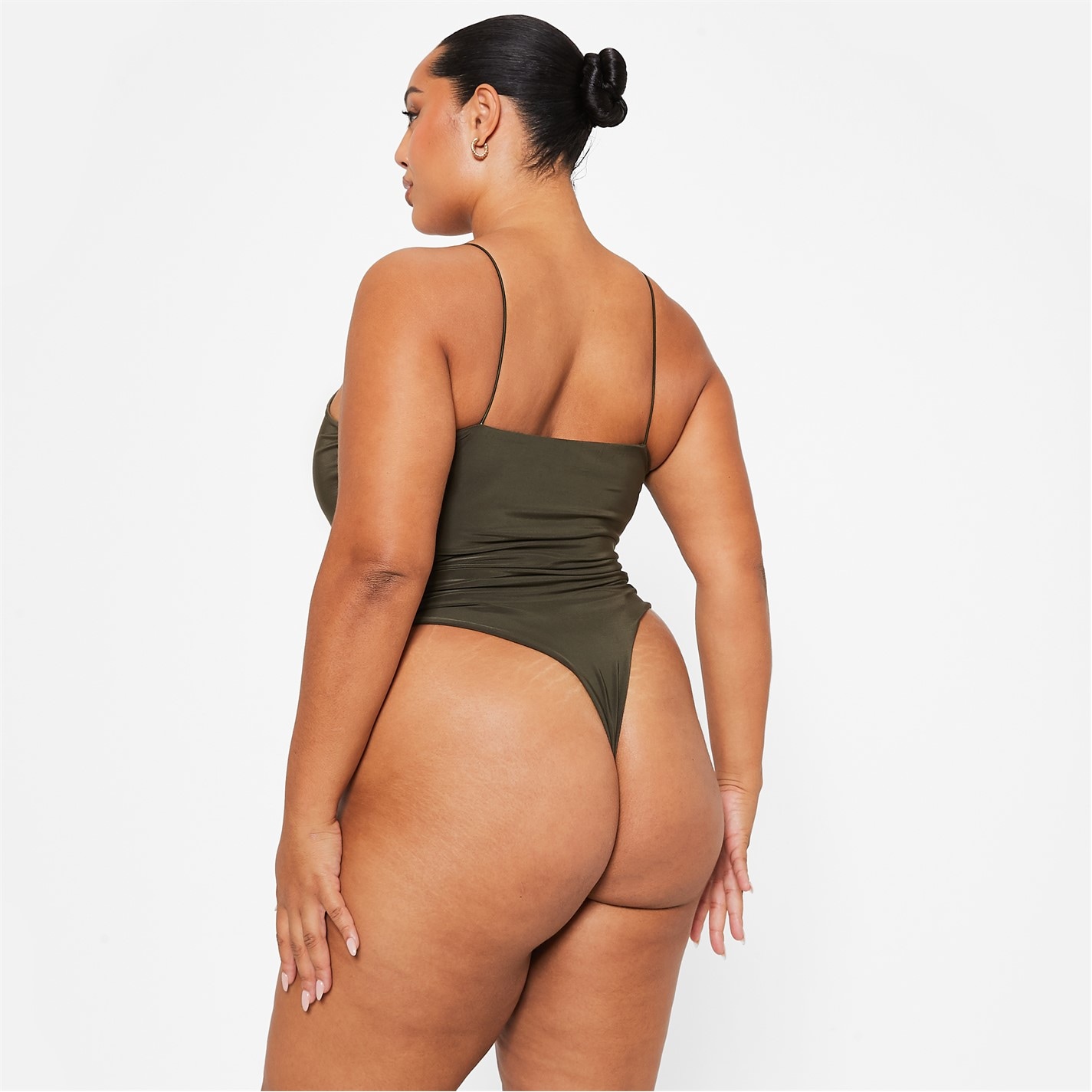 I Saw It First Double Layered Cami Slinky Bodysuit - 5