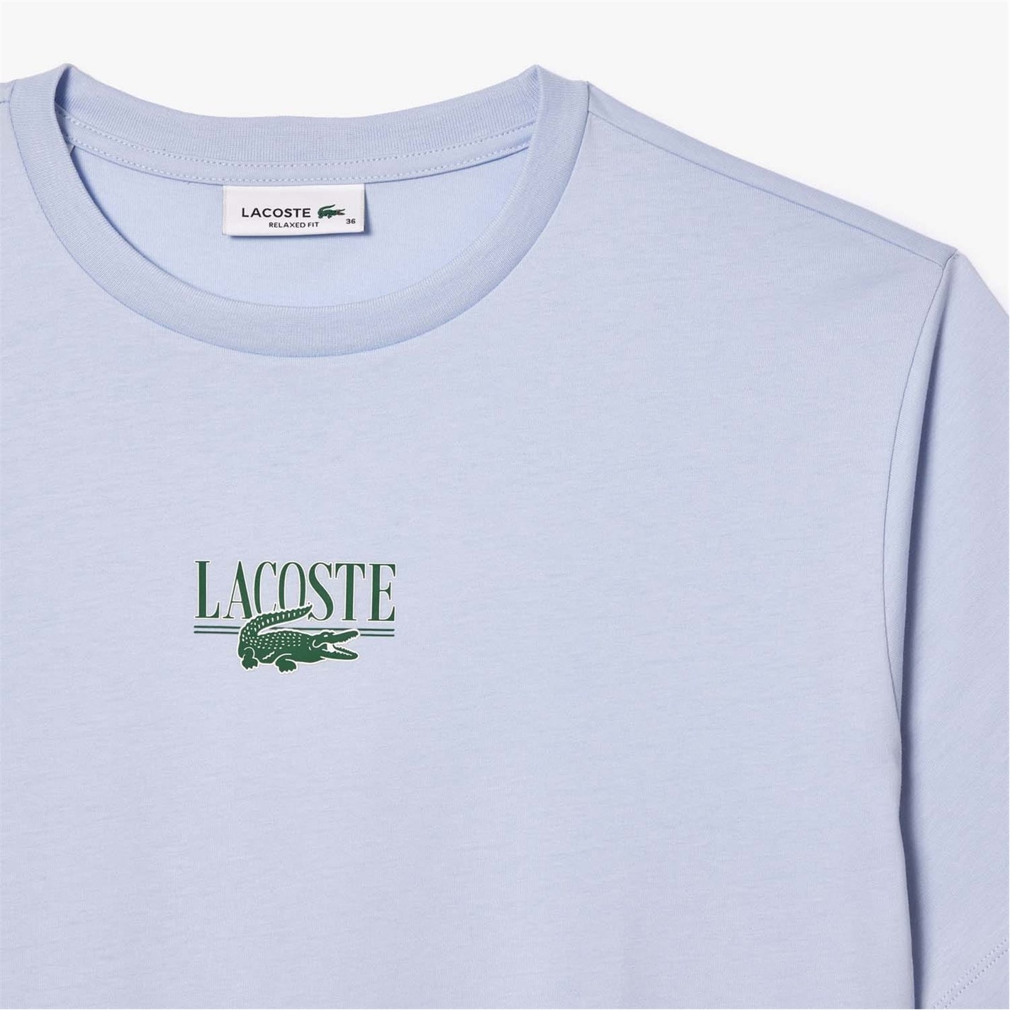 Lacoste Relaxed-Fit Printed Cotton T-Shirt - 2