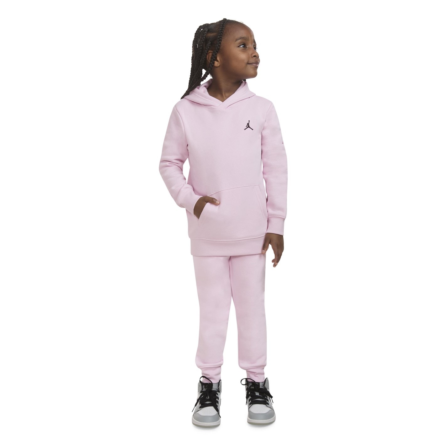 Air Jordan Fleece Hoodie and Jogger Tracksuit Set - 5