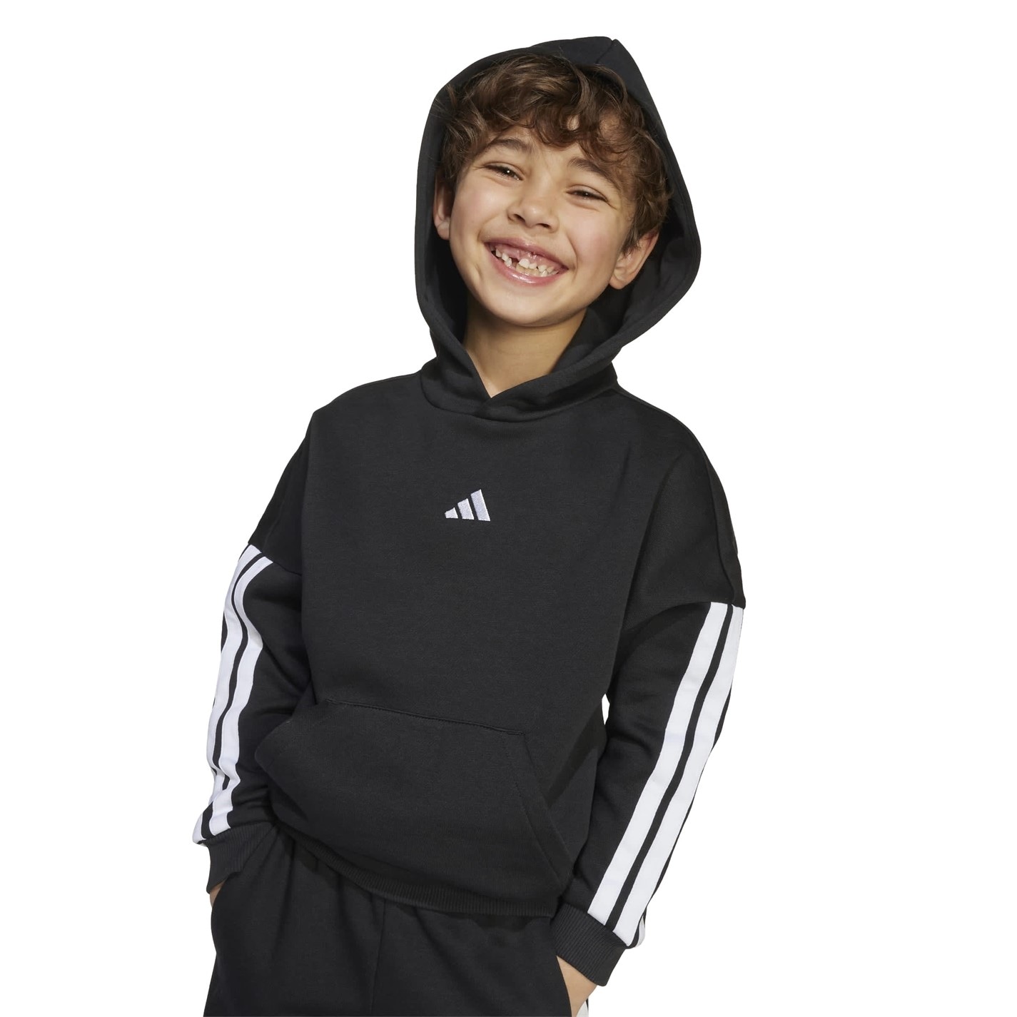 adidas 3-Stripes Essentials Fleece Tracksuit Infants - 8
