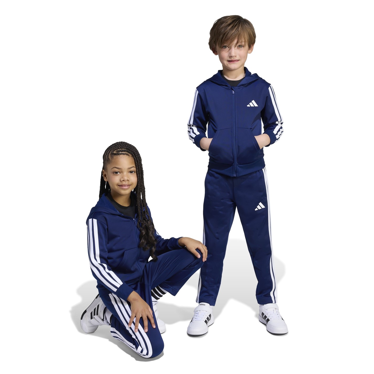 adidas Stripe Poly Tracksuit - 2
