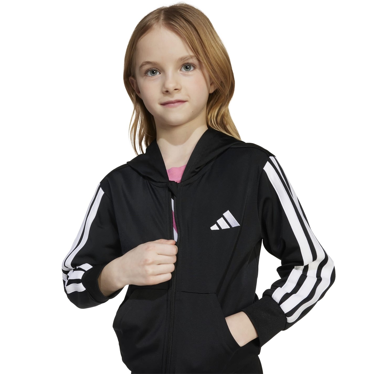 adidas Stripe Poly Tracksuit - 9