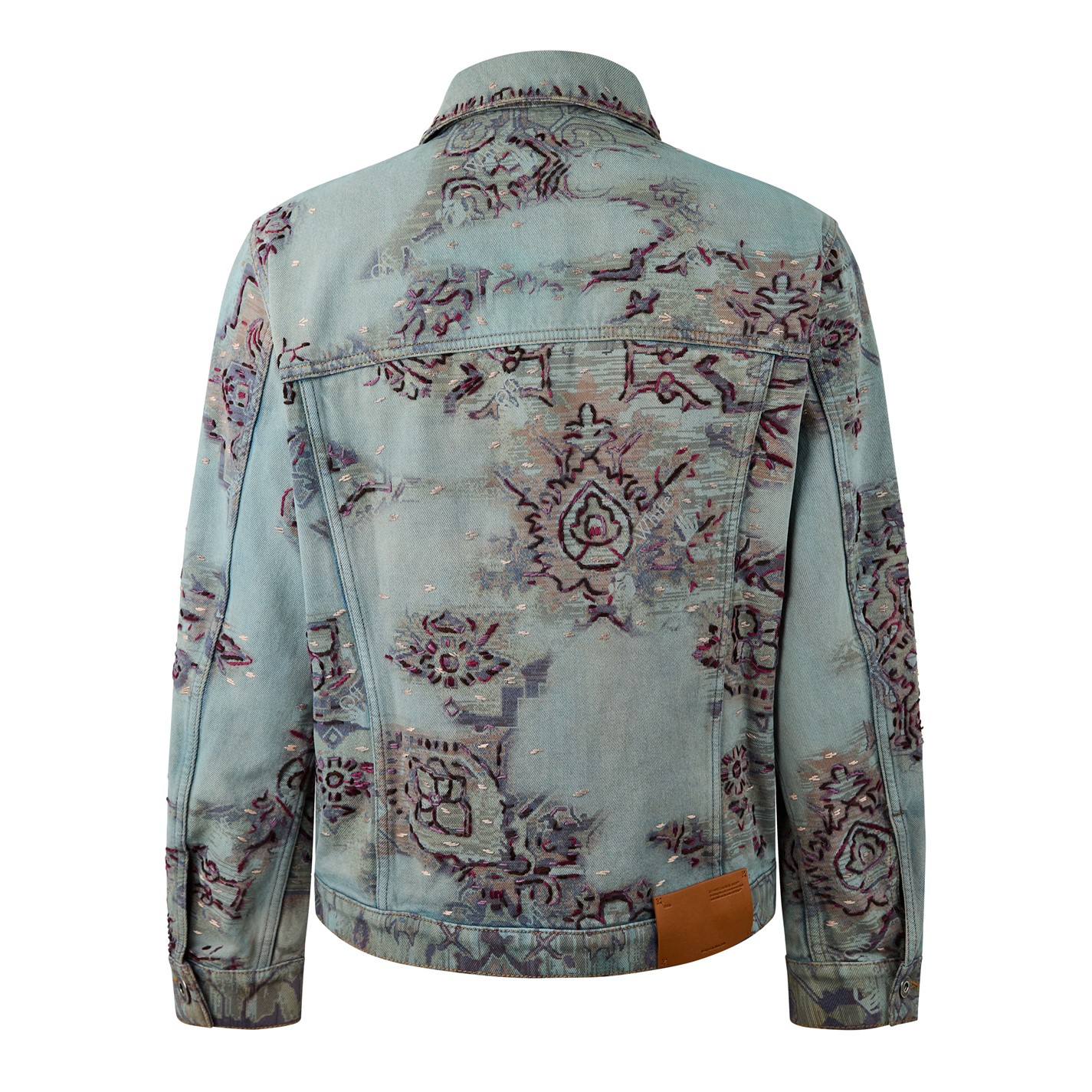 OFF WHITE Tapestry Denim Jacket - 2