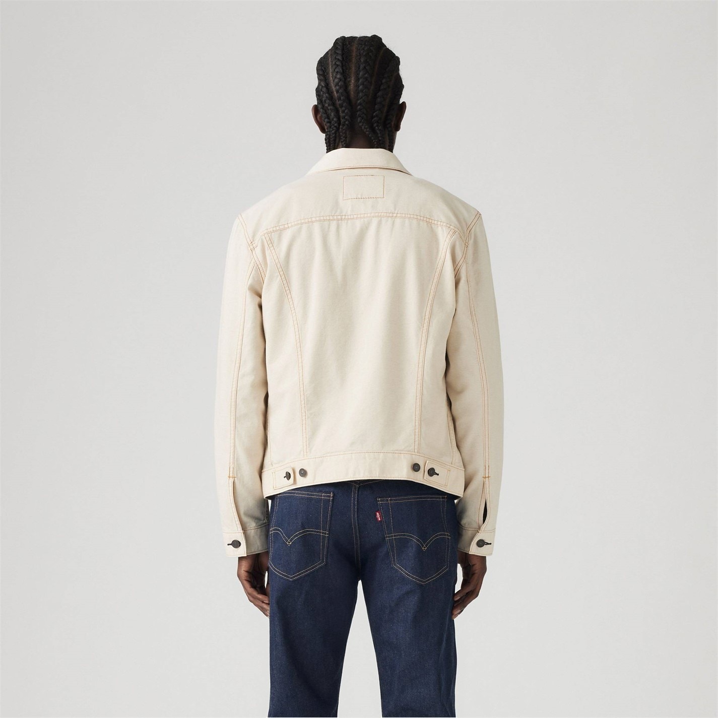Levis Linen Trucker Jacket - 4