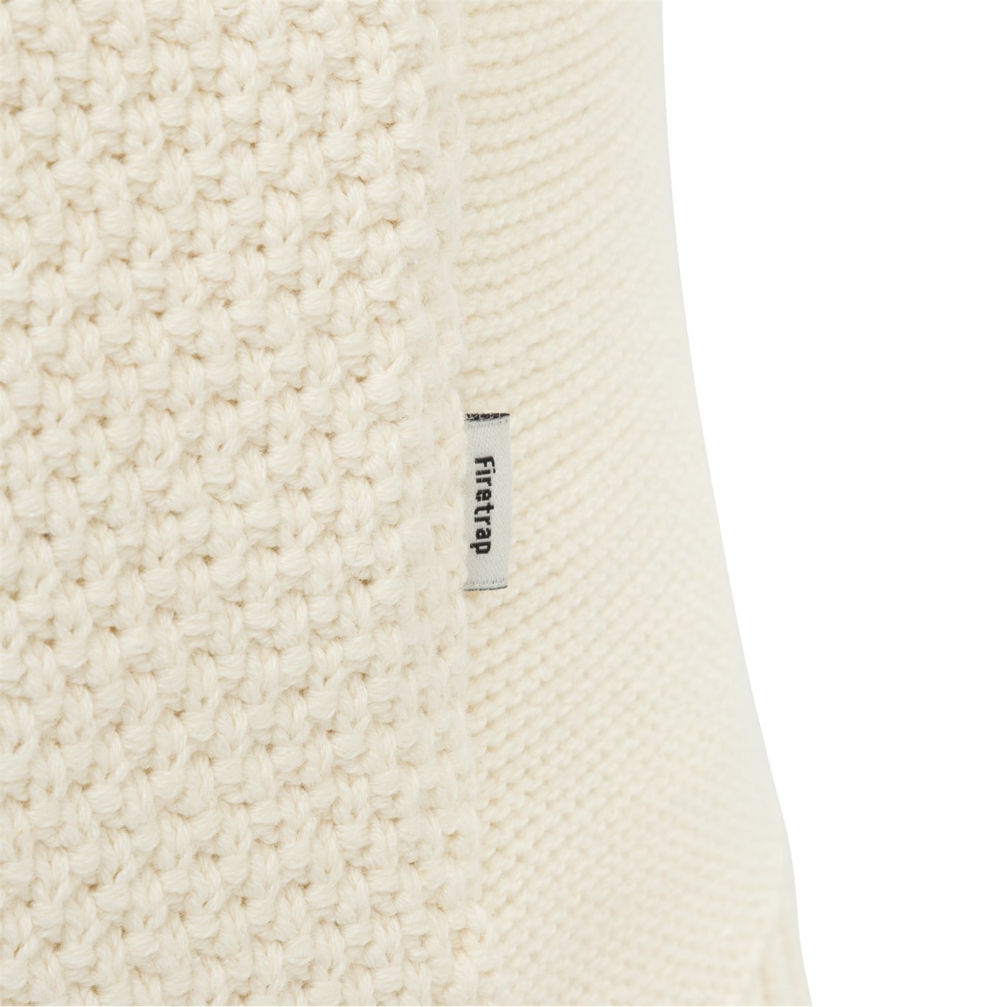 Firetrap Mens Cable Knit Jumper - 6