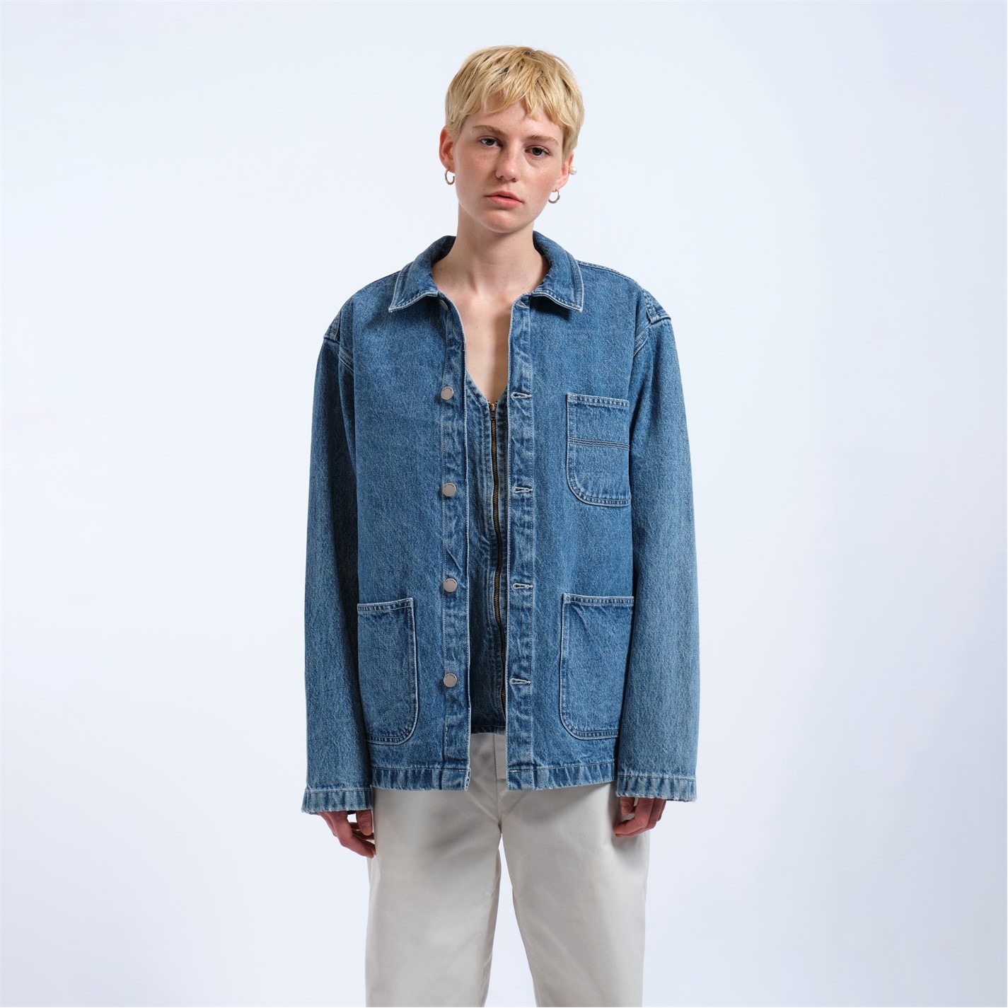 Bunda Dr Denim Stream Sky Retro 5816270