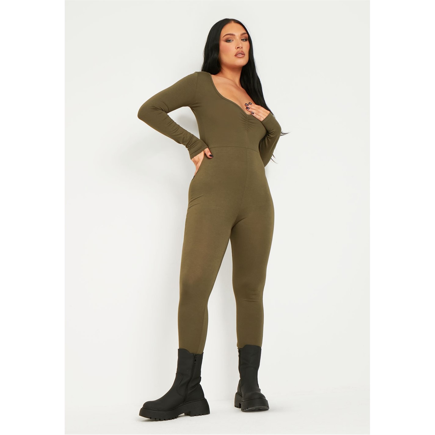 Missy Empire Khaki 7354528