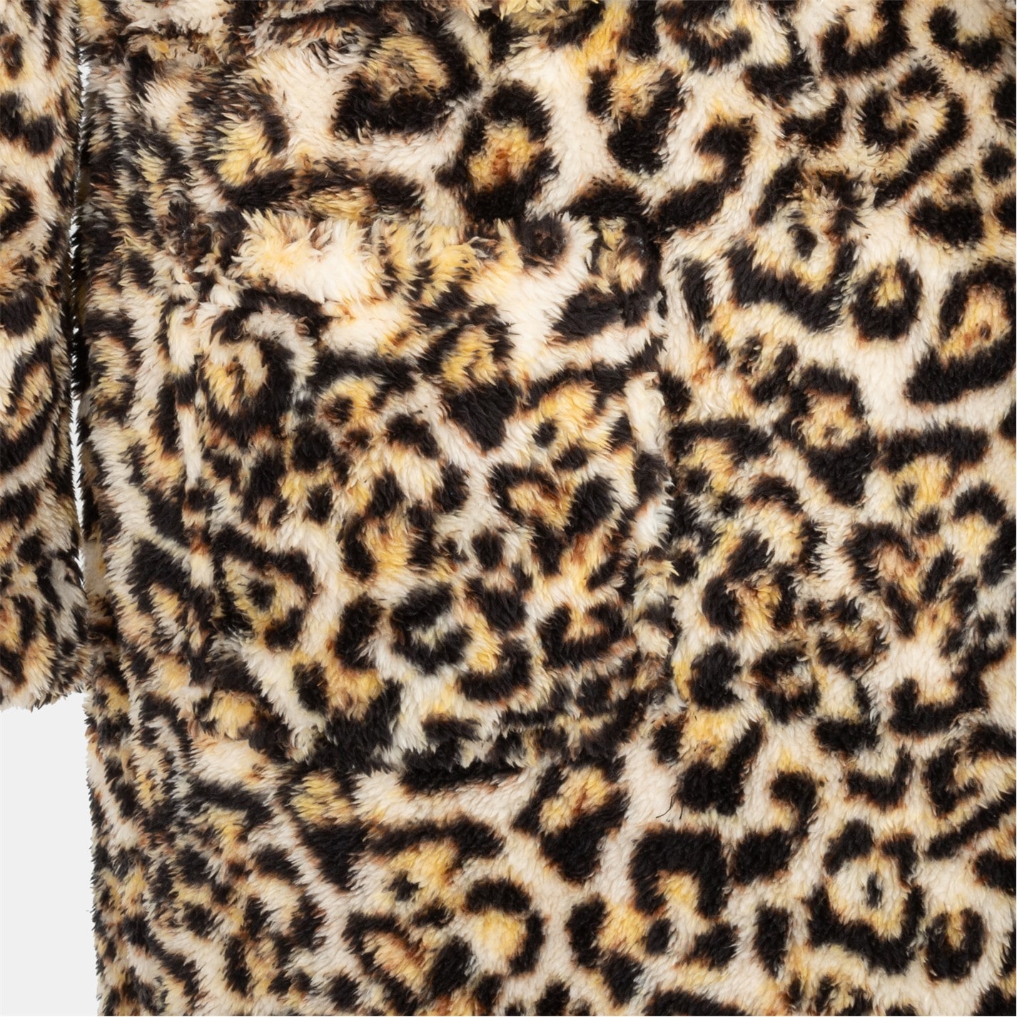 Linea Fleece Robe Leopard Pattern Women - 4