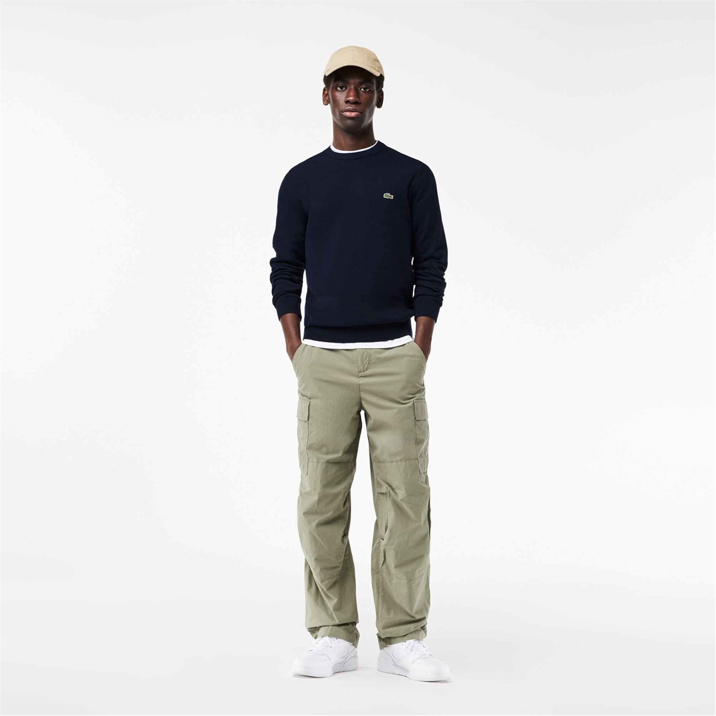 Lacoste Lacoste Knitted Jumper Mens - 3