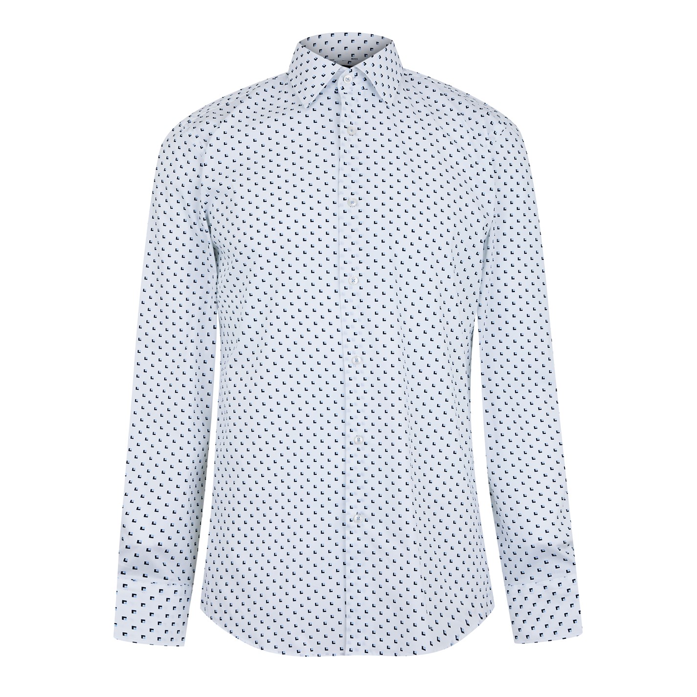 Košeľa Boss White 100 5163112