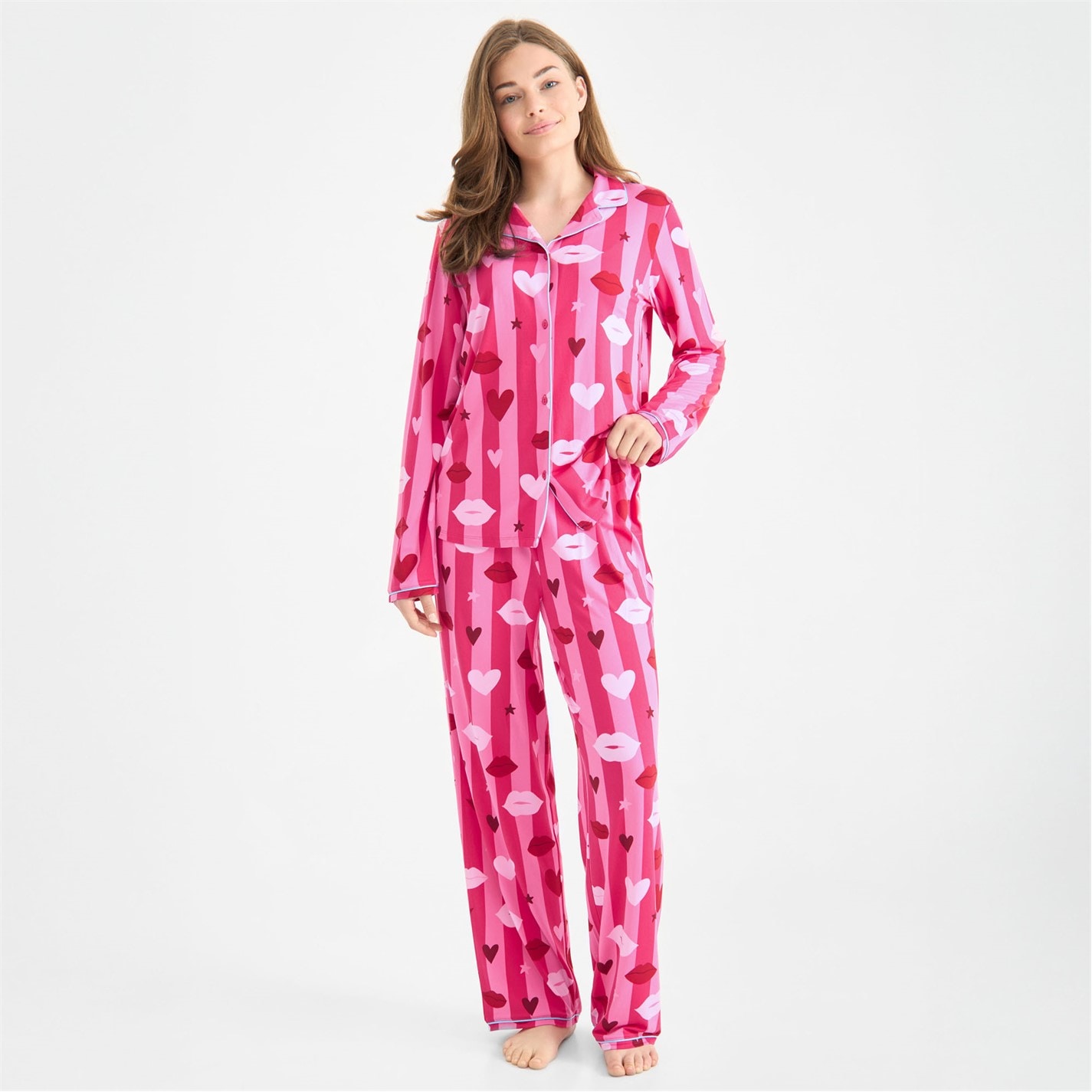 Urban Threads Pink Hrt Lips 238936