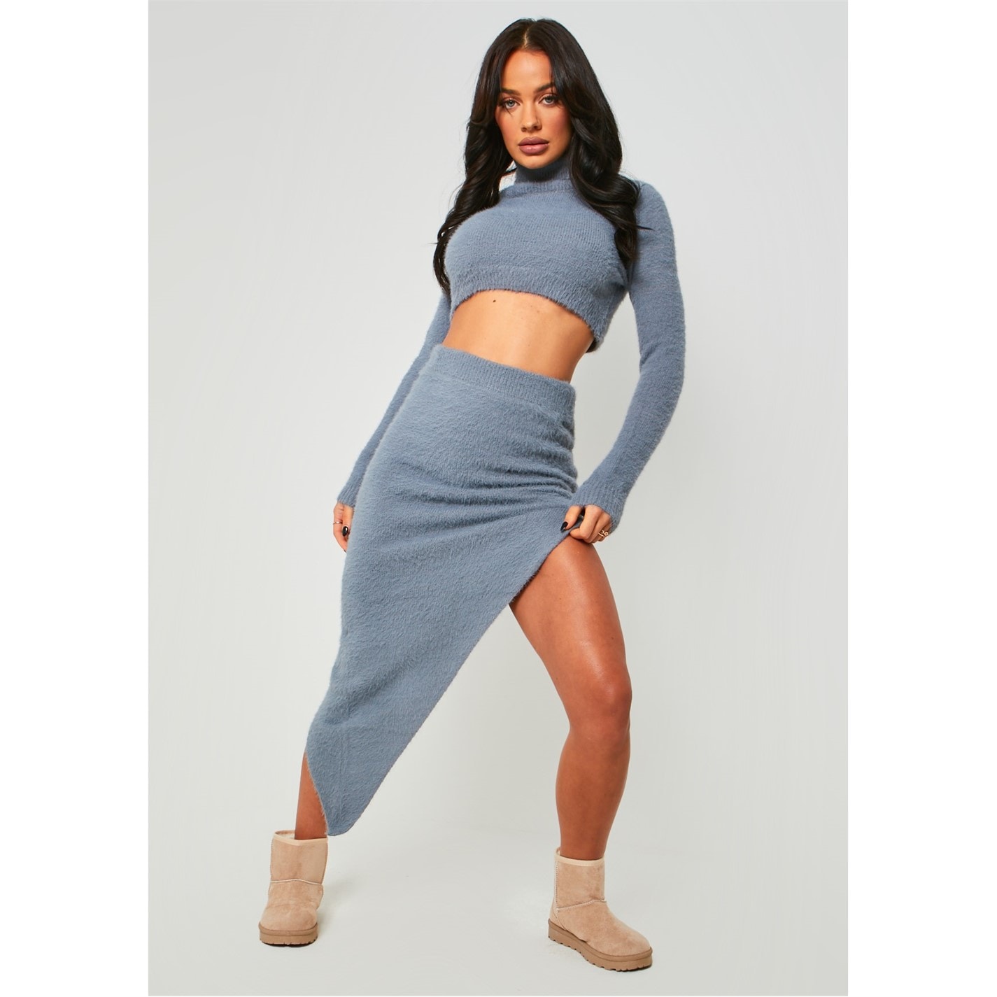 Sukňa Missy Empire Charcoal 9700209